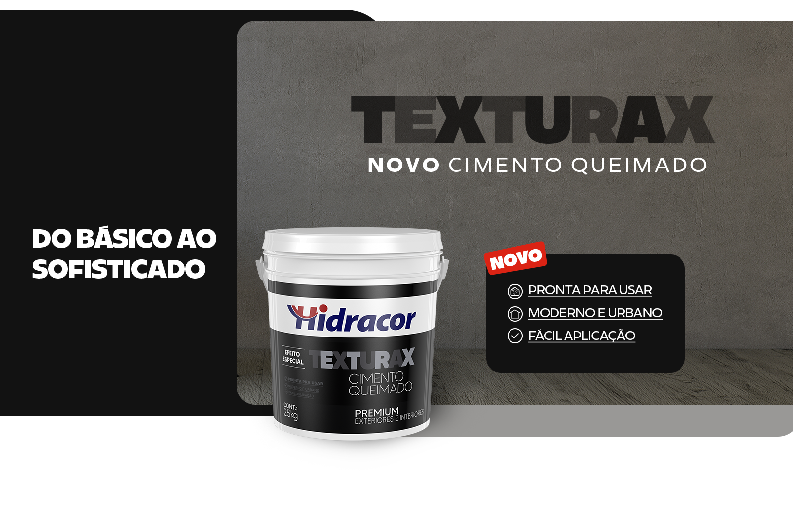 Novo Texturax Cimento Queimado